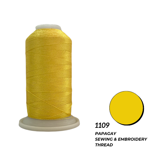 Papagay Embroidery Thread | Deep Yellow 1109
