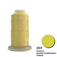 Papagay Embroidery Thread | Lemon / Yellow 1105