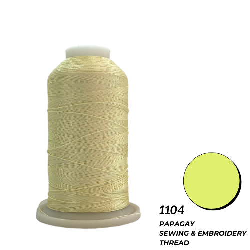 Papagay Embroidery Thread | Cream Yellow 1104