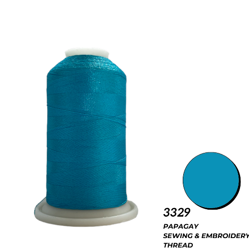Papagay Embroidery Thread | Light Teal 3329