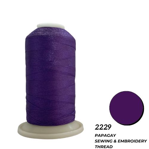Papagay Embroidery Thread | Deep Violet 2229
