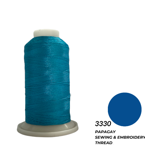 Papagay Embroidery Thread | Teal 3330