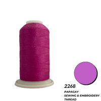 Papagay Embroidery Thread | Light Cerise Pink with a Purple Undertone 2268