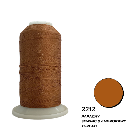 Papagay Embroidery Thread | Warm Brown 2212