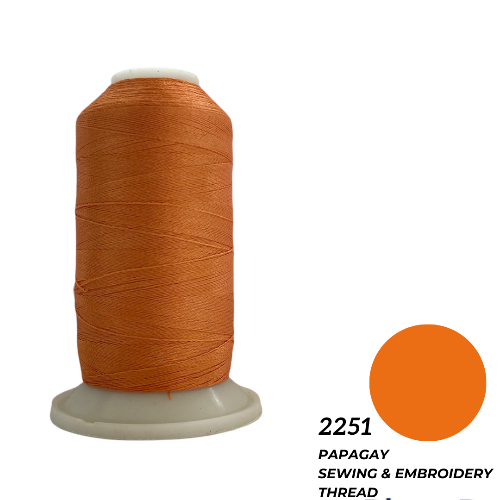 Papagay Embroidery Thread | Paprica / Dark Apricot 2251