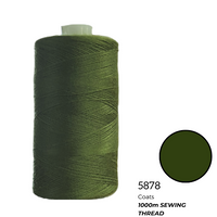 Coats Spun Polyester Sewing Thread | 1000m | Khaki 5878