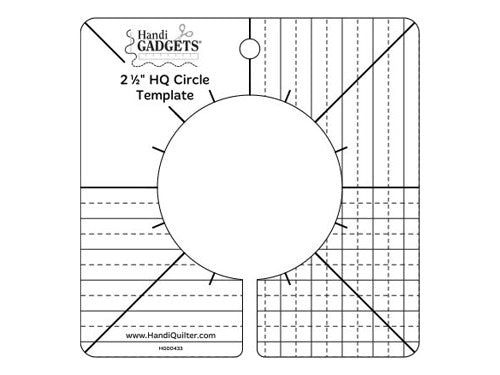 HQ Circle Template | HG00433 | QUILTSEW