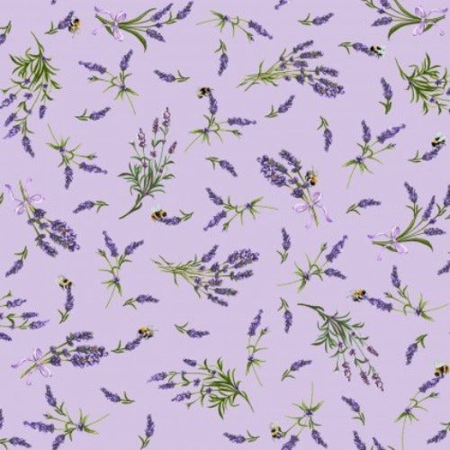 Quilting fabric | Lavender Sachet Little Lavender | MASD10044-V