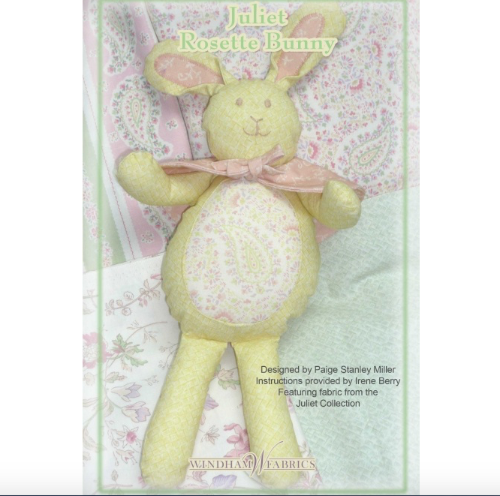 Juliet Rosette Bunny pattern