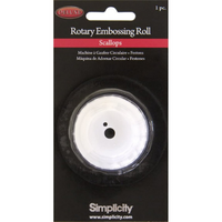 881701 | Simplicity Rotary Embossing Roll | Scallops