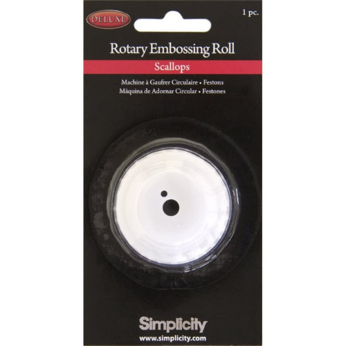 881701 | Simplicity Rotary Embossing Roll | Scallops
