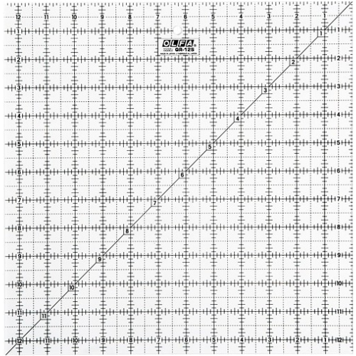OLFA 16.5inch x 12.5inch Square Ruler | QUITSEW