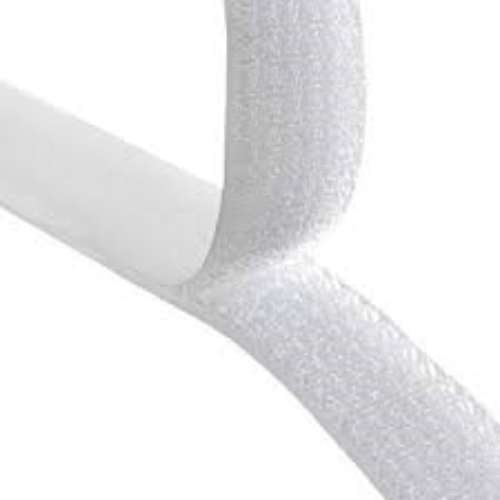 25mm Hook and Loop White Velcro | M216