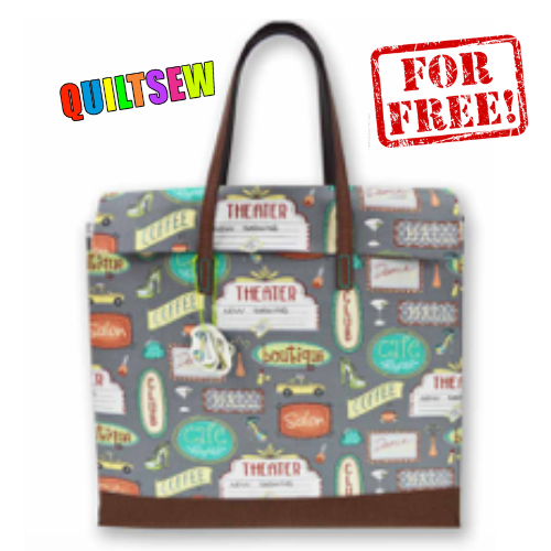 On the Town Shopper Bag | Designed by LJ Simon - Full Pattern