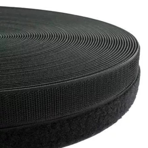 25mm Hook and Loop black Velcro 