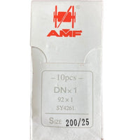 AMF Bag Closer Machine Needles | DNx1 | Size 200/25 - 10 Pack