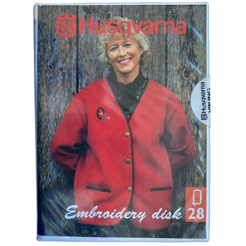 Husqvarna Viking Embroidery Disk | Disk 28