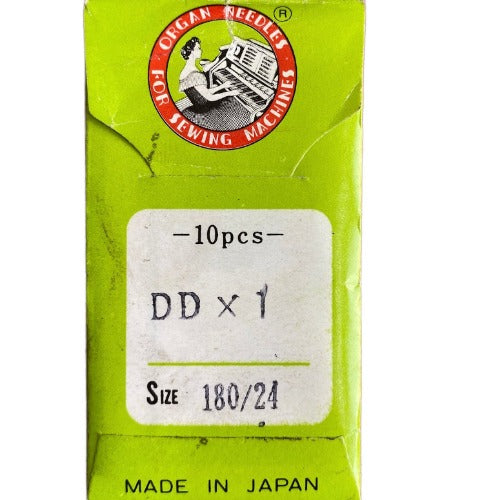 Organ Bag Closer Machine Needles | DDx1 | Size 180/24 - 10 Pack