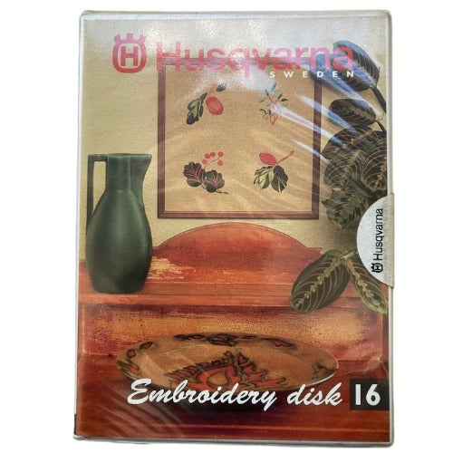 Husqvarna Viking Embroidery Disk | Disk 16
