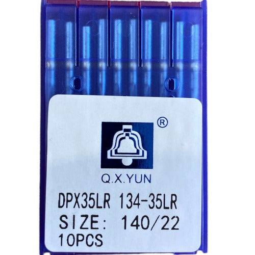 Q.X.YUN Industrial Machine Needles | DPX35LR | Size140/22 - 10 Pack