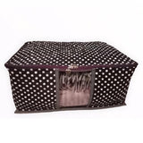 Storage tote for blankets or quilts