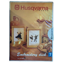 Husqvarna Viking Embroidery Disk | Disk 7