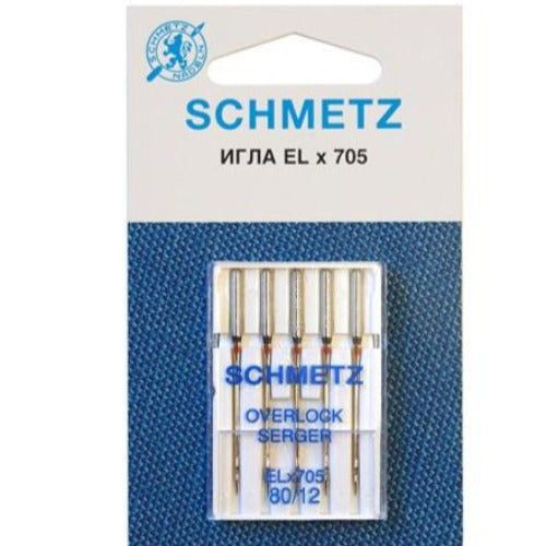 Schmetz Overlock Needle | Size 80/12 | ELx705